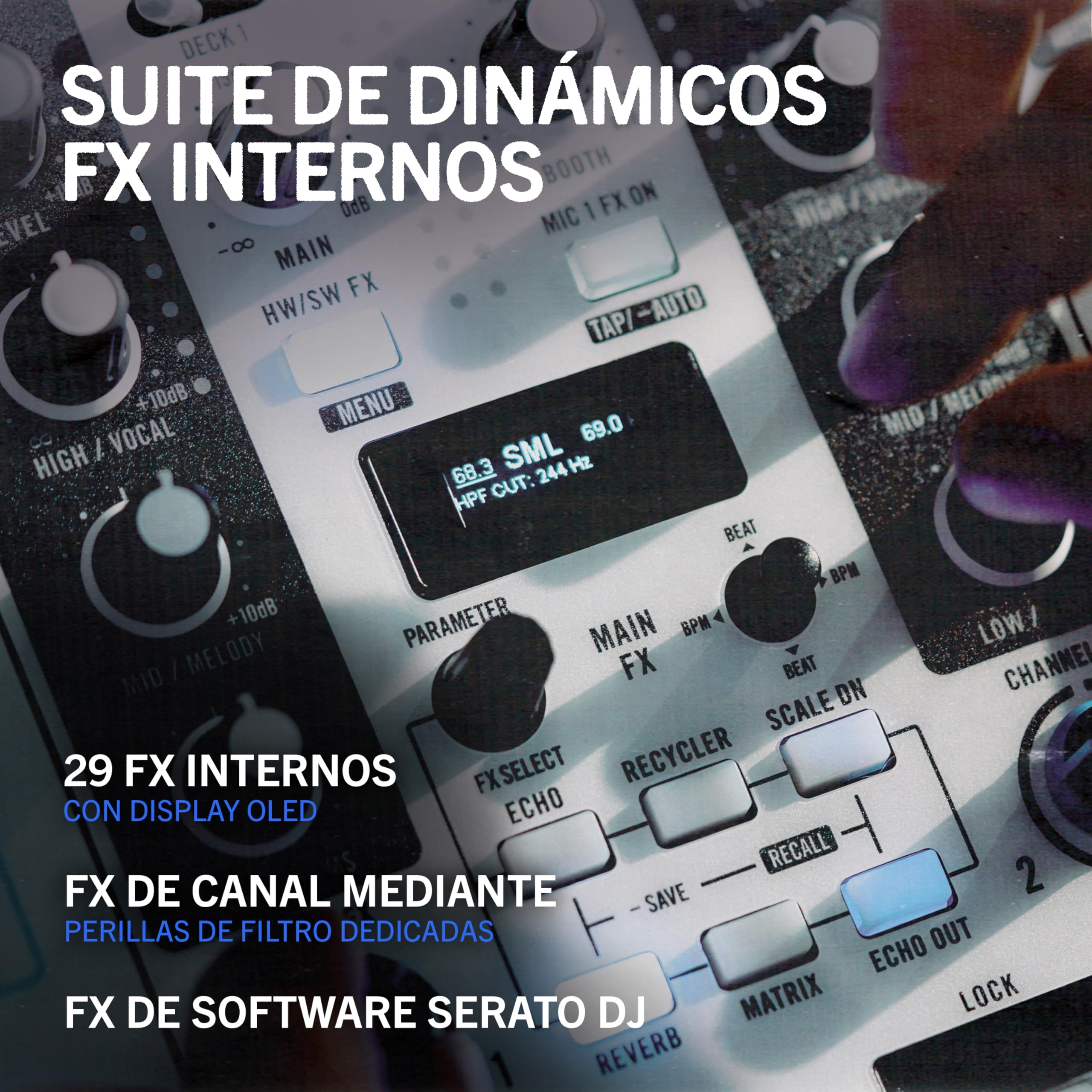 rane-one-mkii-controlador-serato-dj-con-platos-motorizados-de-7-2-y-stems image 4