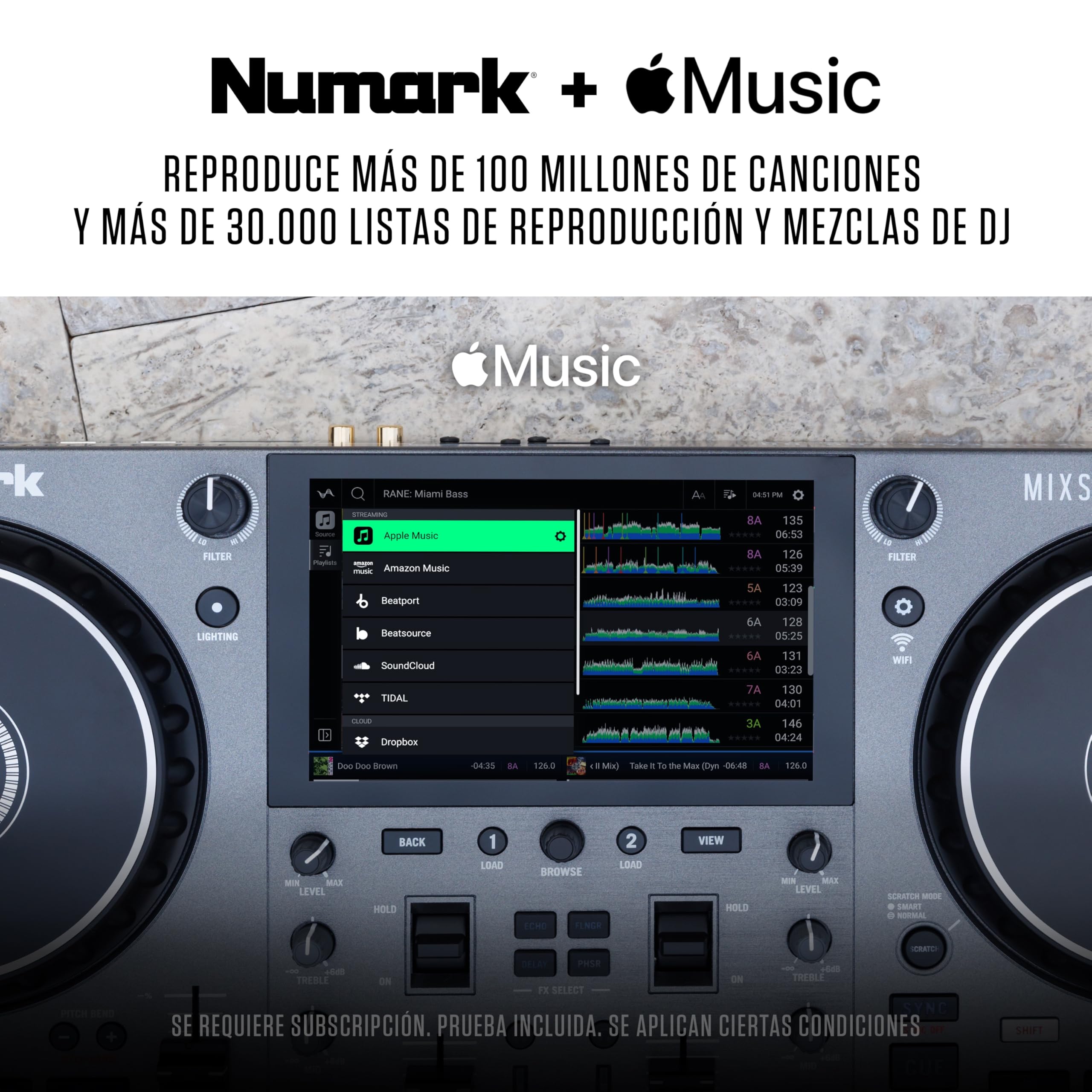 numark-mixstream-pro-go-controlador-dj-aut-nomo-a-bater-a-con-wi-fi-y-altavoces image 7