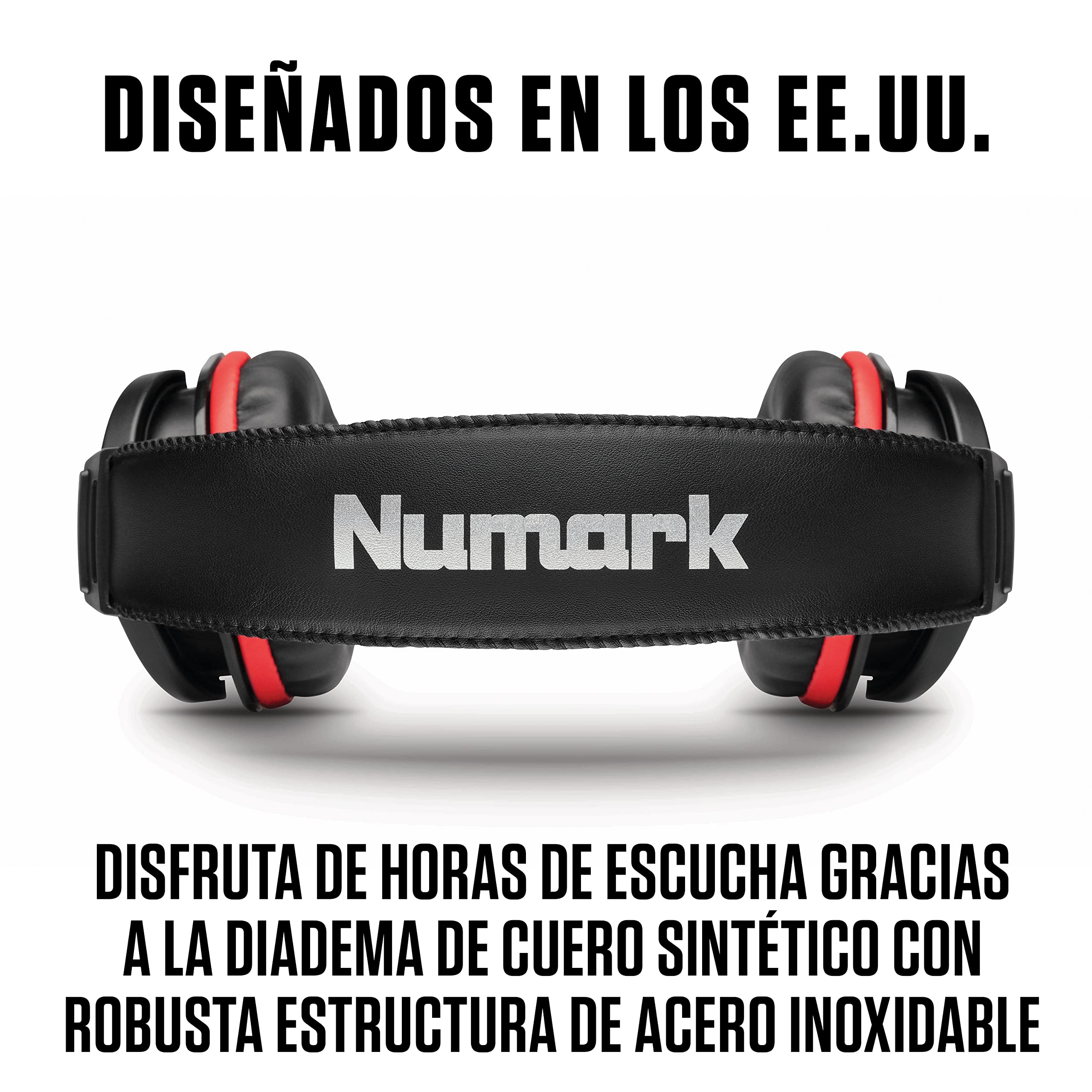 numark-hf175-auriculares-dj-cerrados-con-transductores-de-neodimio-de-40-mm image 5