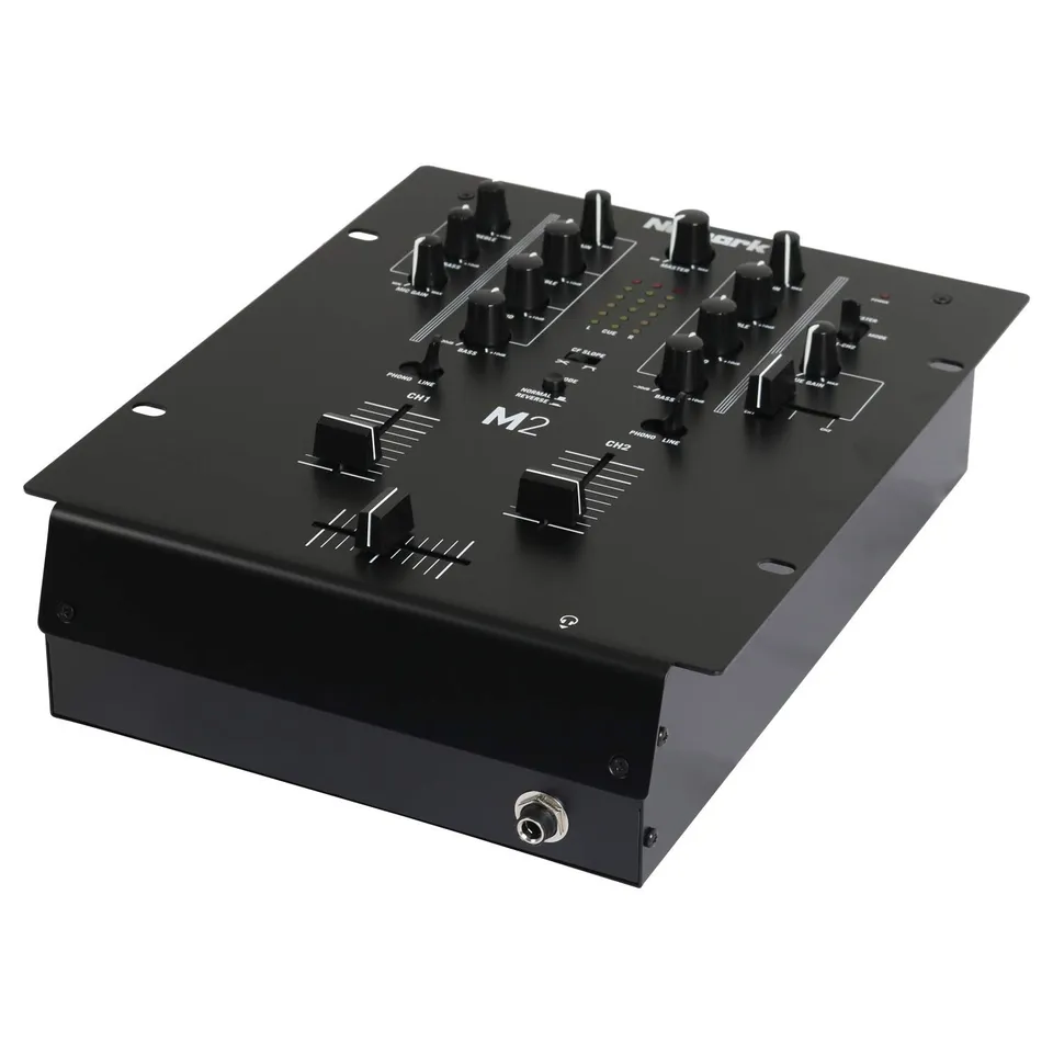 numark-m2-mezclador-dj-scratch-de-2-canales-con-crossfader-reemplazable image 1