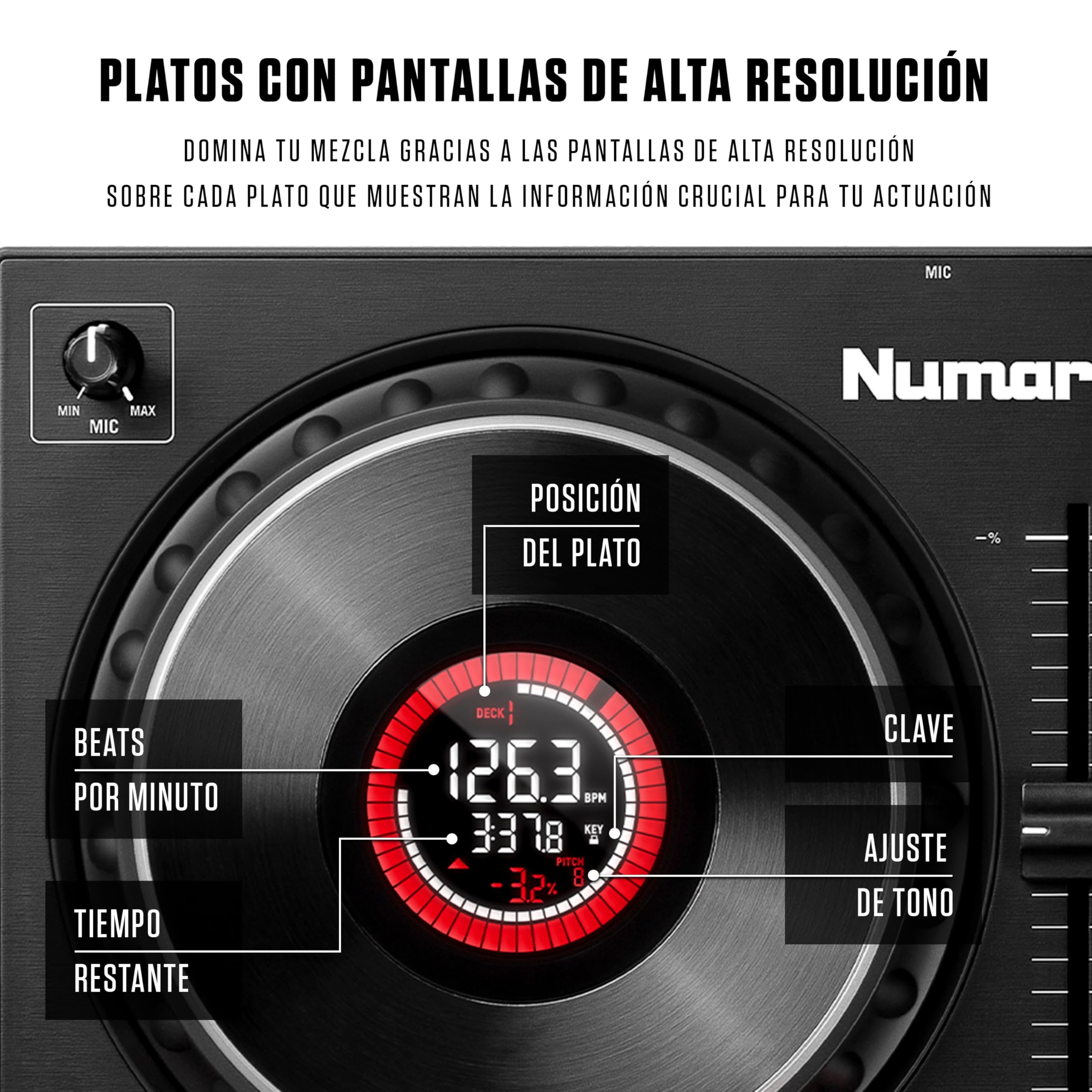 numark-mixtrack-platinum-fx-controlador-dj-para-serato-dj-lite-con-4-canales-rue image 7
