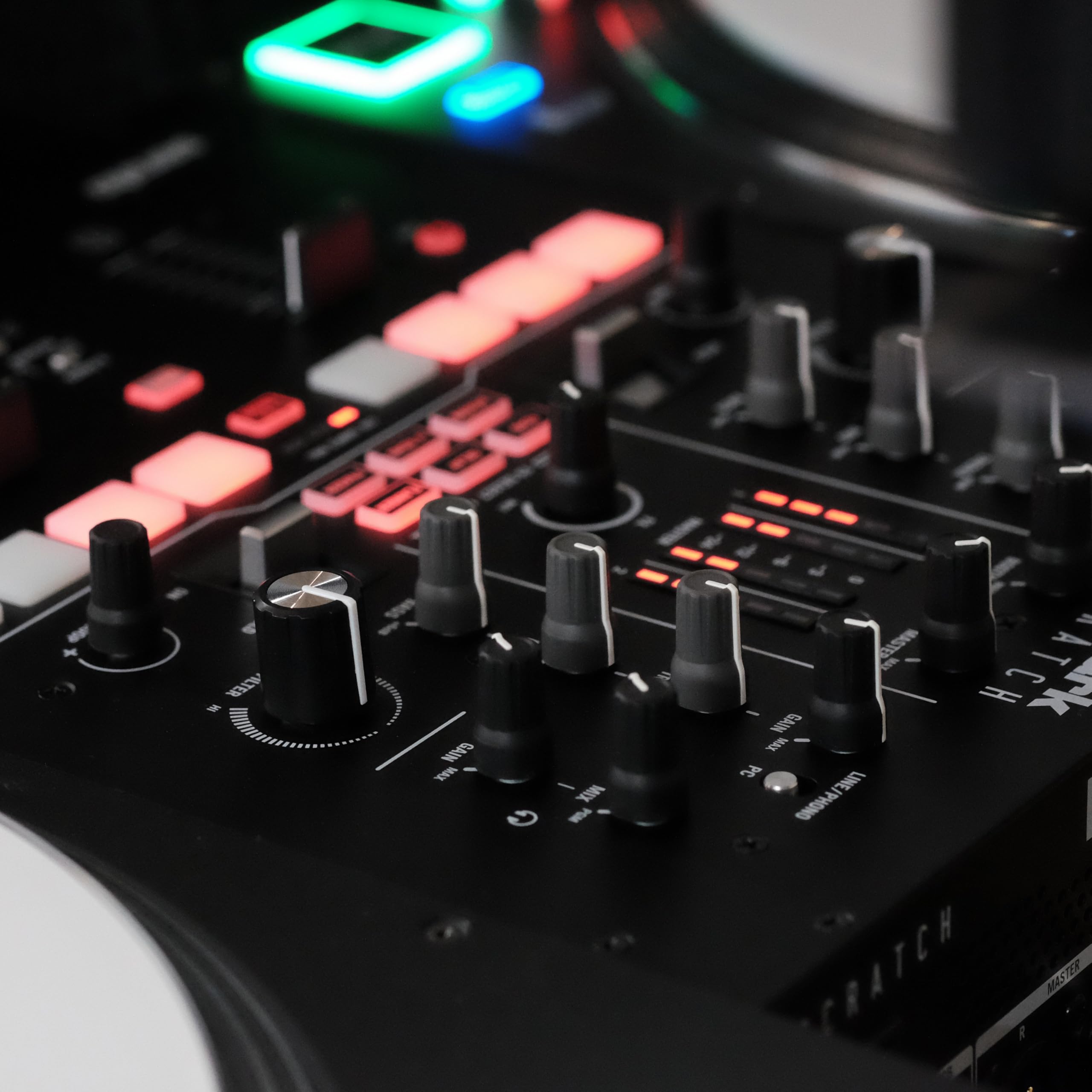 numark-scratch-mezclador-dj-de-2-canales-para-serato-dj-pro-con-innofader image 2