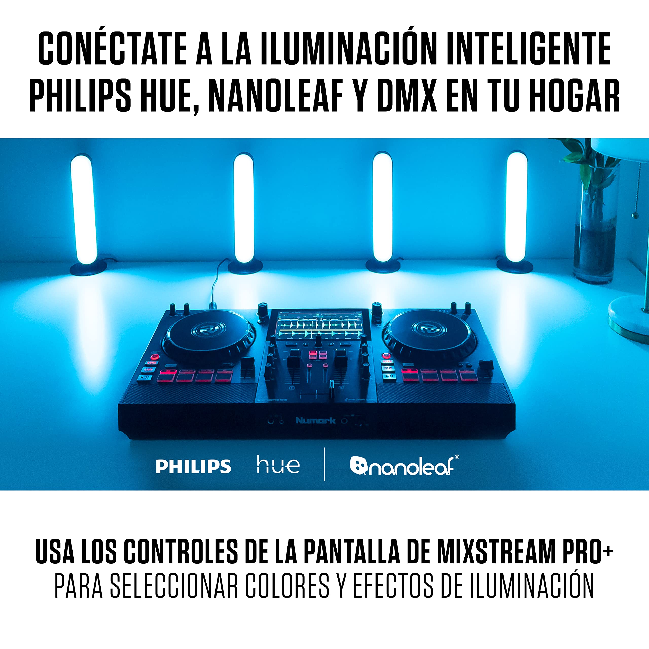 numark-mixstream-pro-controlador-dj-aut-nomo-con-wi-fi-stems-y-altavoces image 8