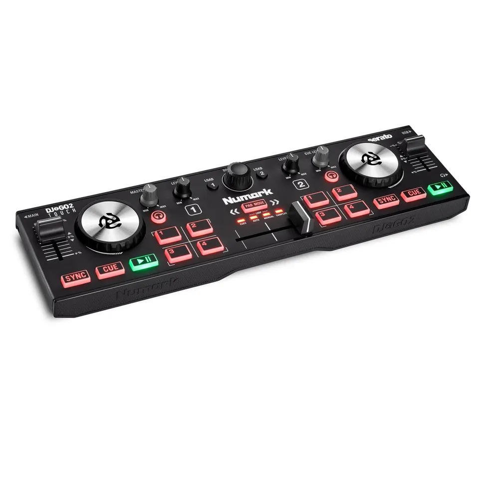 numark-dj2go2-touch-controlador-dj-compacto-con-serato-dj-lite image 1