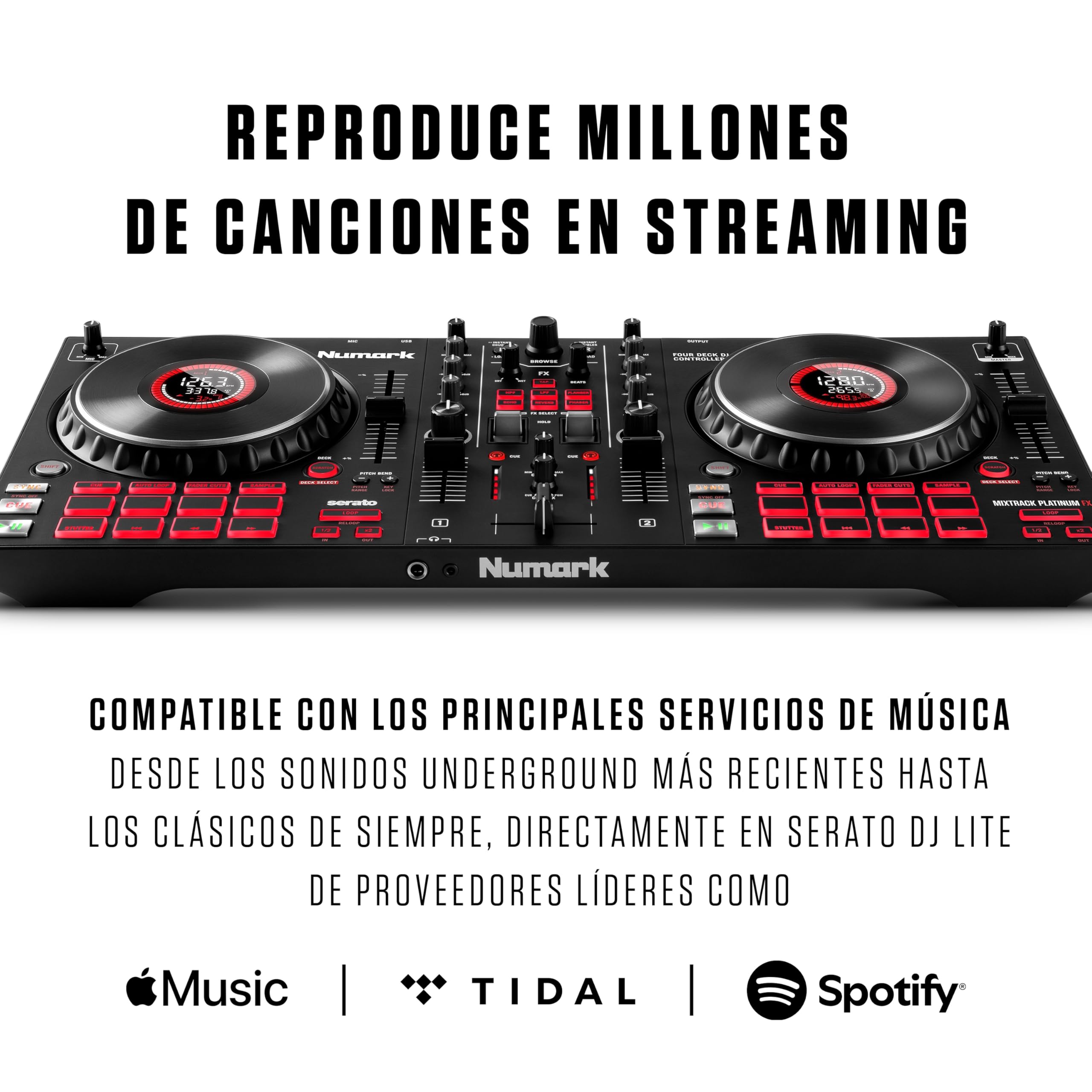 numark-mixtrack-platinum-fx-controlador-dj-para-serato-dj-lite-con-4-canales-rue image 6