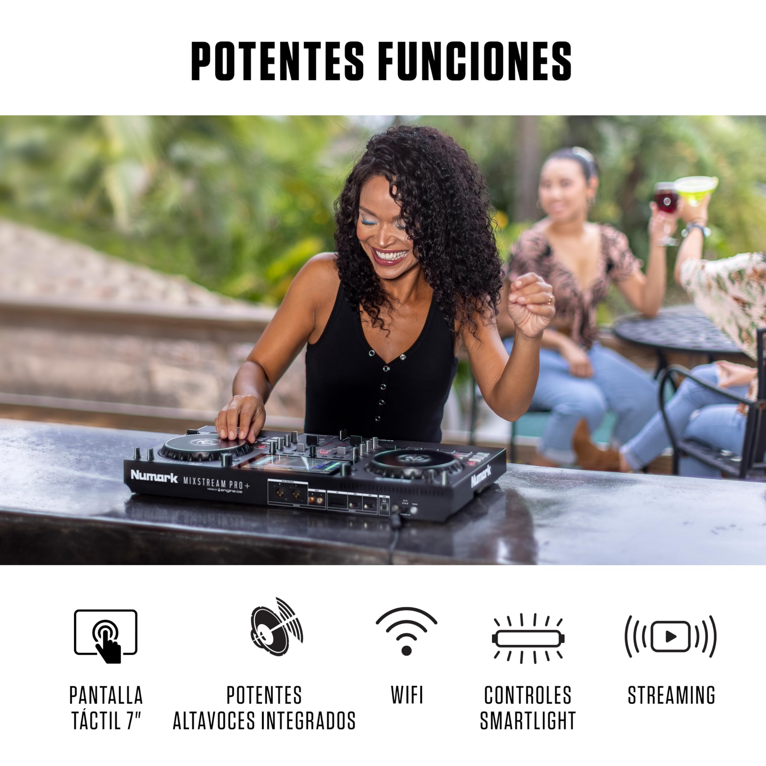 numark-mixstream-pro-controlador-dj-aut-nomo-con-wi-fi-stems-y-altavoces image 2