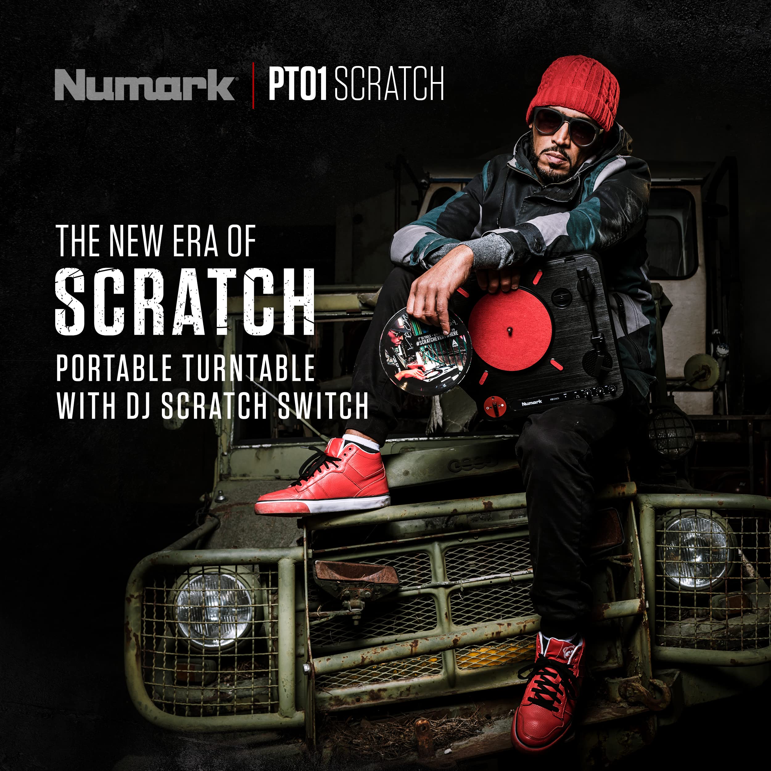 numark-pt01-scratch-tocadiscos-dj-port-til-con-altavoz-y-usb image 2